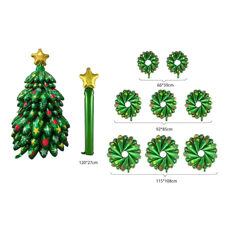 Ballons de Noël décoration