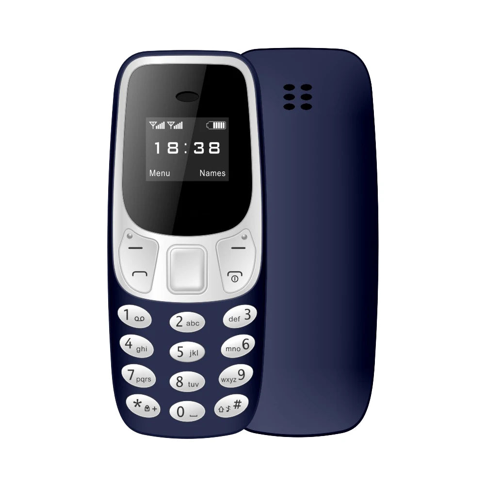 SERVO Petit Téléphone Portable Bluetooth Dialer voix Magique Faible Rayonnement Téléphone Enregistrement D'appel 2/3 SIM GSM Débloqué Mini Téléphone Portable