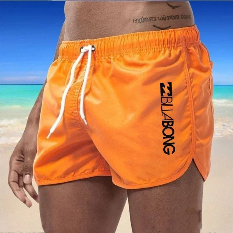 Short de plage d'été à séchage rapide pour hommes et femmes, court de course de fitness en plein air, short de surf multicolore