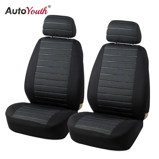 AUTOYOUTH housses de siège de voiture avant Airbag Compatible universel ajustement la plupart des accessoires de voiture SUV housse de siège de voiture pour Toyota 3 couleurs