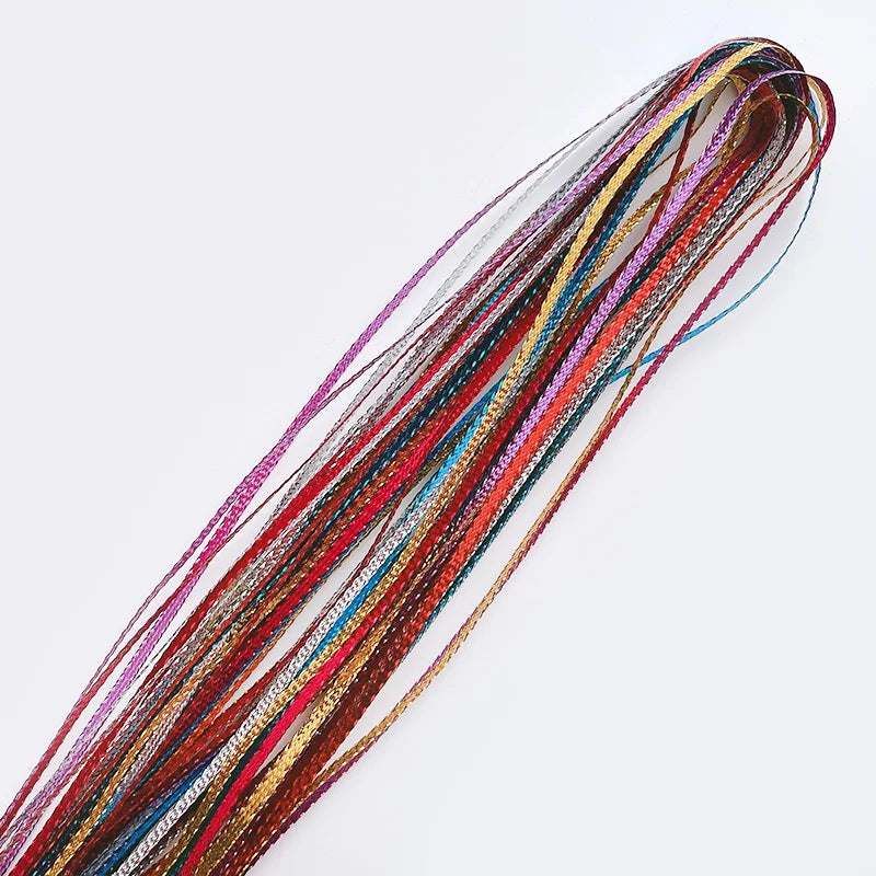 90 cm mélange coloré 4-30 pièces tresses de cheveux brins de corde pour tresses africaines filles bricolage queue de cheval tresses femmes style cheveux accessoires
