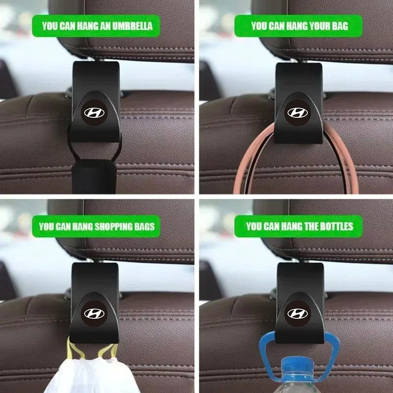 Crochet universel pour appui-tête de siège de voiture, pour Hyundai i30 Tucson i20 Accent i10 Elantra Veloster Getz