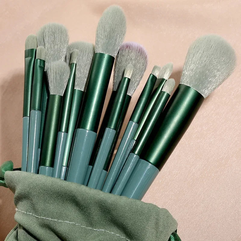 Ensemble de pinceaux de maquillage professionnels, kit d'outils de brosse de maquillage, fard à barrage, eye-liner, cosmétiques, 3 pièces, 13 pièces, 22 pièces