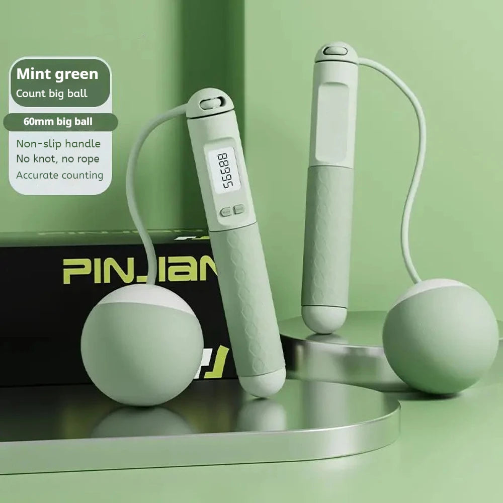 Corde à sauter sans corde avec compteur numérique pour un suivi précis de vos performances
