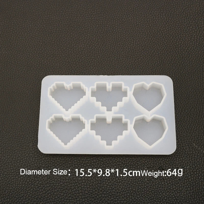 Support de téléphone portable irrégulier, moule en résine époxy pour bricolage, Support de téléphone portable, moule en Silicone, Support de poignée de téléphone, outils de Support de bureau