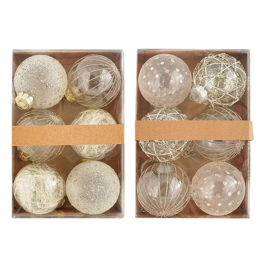 Boule de Noël à suspendre, ensemble de 6
