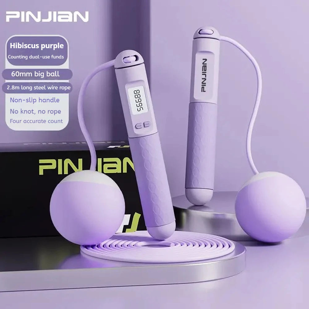 Corde à sauter sans corde avec compteur numérique pour un suivi précis de vos performances