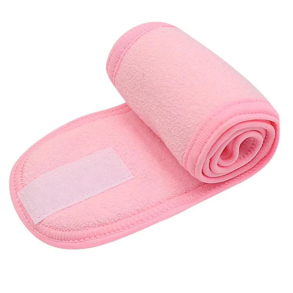Femmes bandeau réglable SPA visage Yoga bandeau bain maquillage bandeau pour le lavage du visage éponge douce cheveux accessoires
