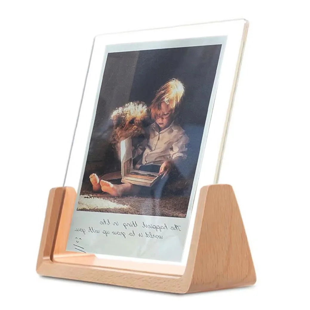 Cadre Photo en noyer/hibêtre 10x15 15x20 20x25cm, cadre Photo en bois pour décoration de maison