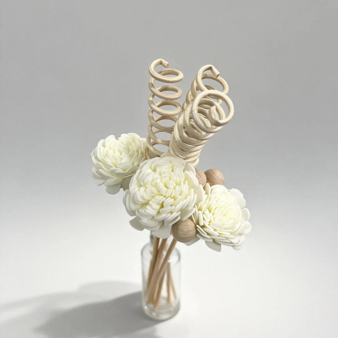 9 bâtonnets diffuseurs de parfum en rotin artificiel, recharge pour diffuseur d'arômes