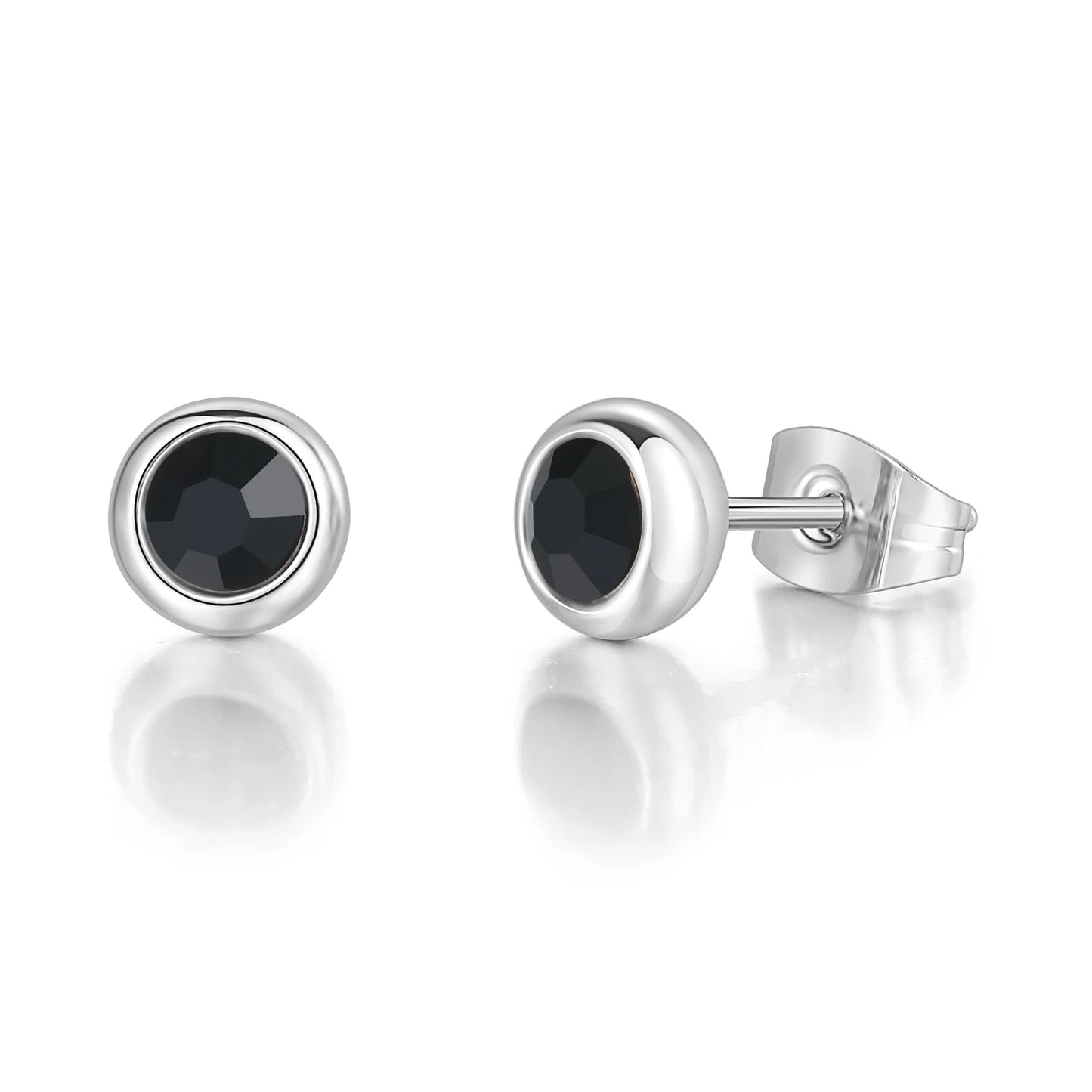 DFE270M – boucles d'oreilles classiques en zircone cubique pour femmes, simples, accessoires, bijoux à la mode, couleur or Rose