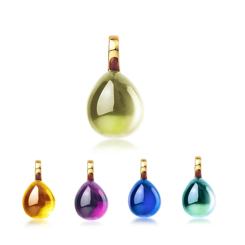 ALLNOEL Nature cristaux colliers pendentif