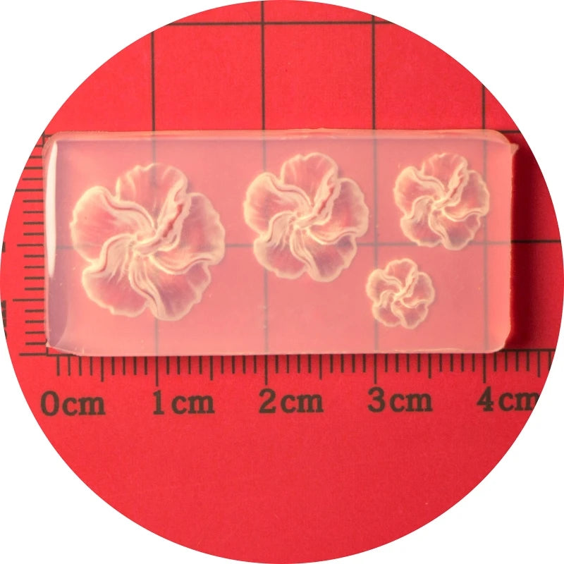 Moule pour Art, résine époxy UV, colle en Silicone, moule à fleurs tridimensionnel