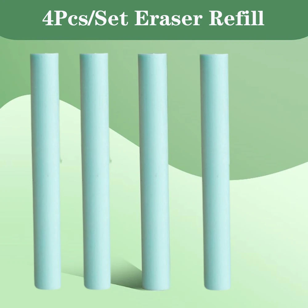Gommes stylo rétractable presse crayon caoutchouc fournitures de Correction école papeterie gommes pour enfants doux Art gomme stylo