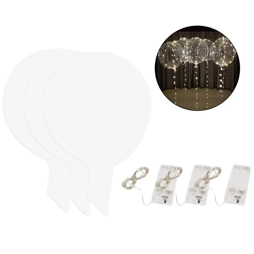 Ballons Bobo Ball avecLED lumineuse, 20 pouces