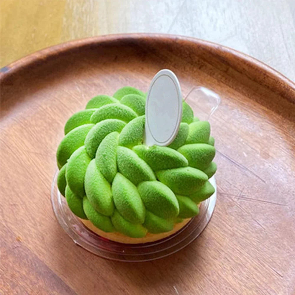 Moules à gâteaux en Silicone de qualité alimentaire, motif floral