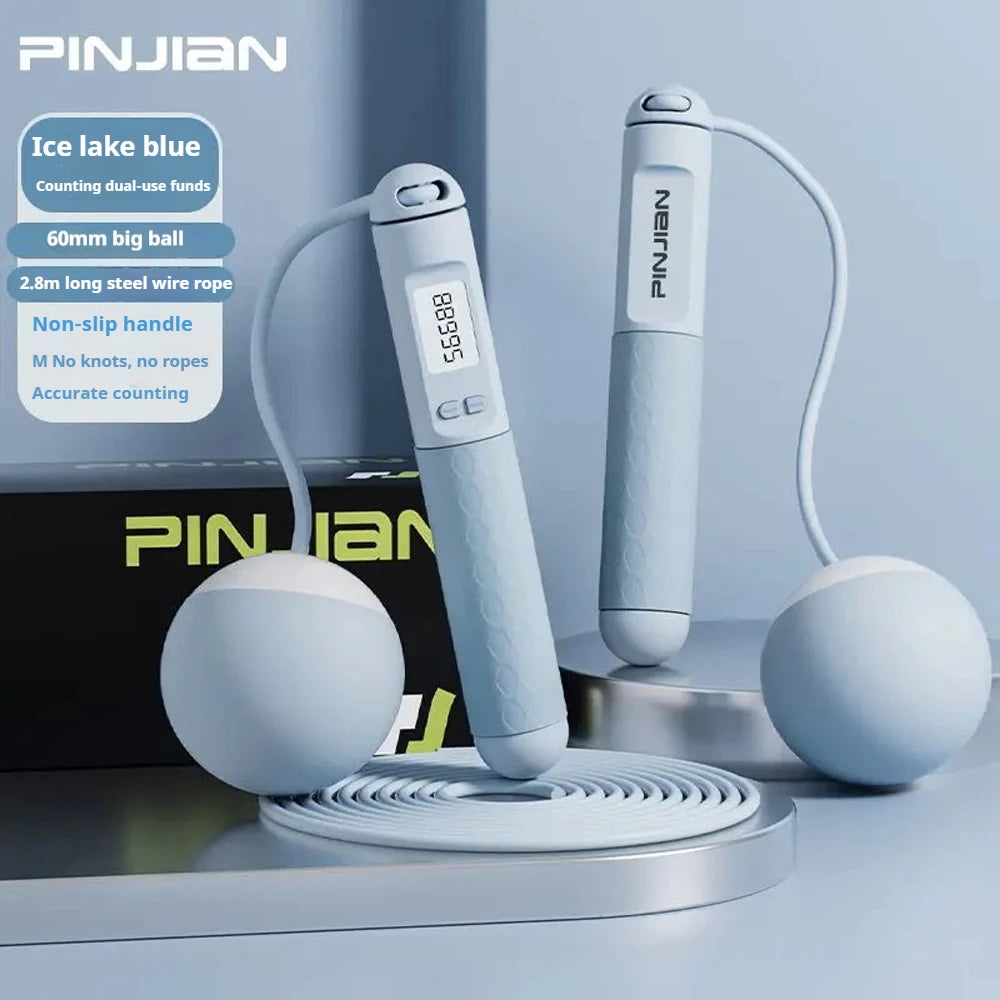 Corde à sauter sans corde avec compteur numérique pour un suivi précis de vos performances