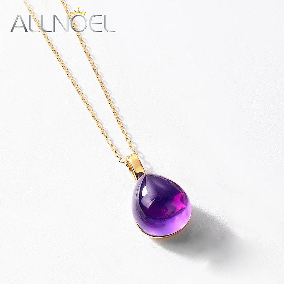 ALLNOEL Nature cristaux colliers pendentif