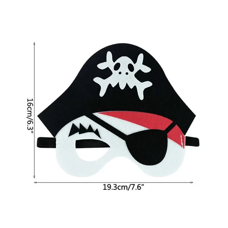 Masque fantôme citrouille d'halloween, bricolage, Festival fantôme pour enfants, accessoires de danse, fournitures de décoration d'halloween, masque pour les yeux en feutre