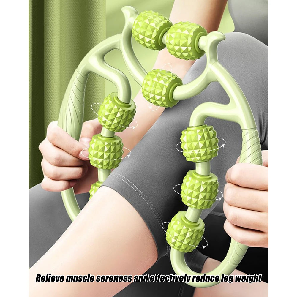 Rouleau de Massage pour le cou, les cuisses, les mollets et les jambes,  des tissus profonds, outils myofacaux en mousse, récupération professionnelle