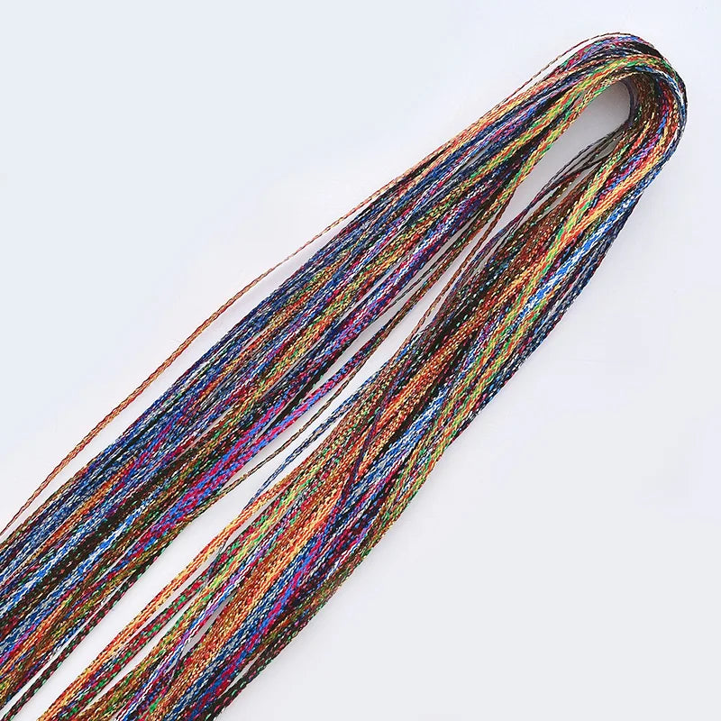 90 cm mélange coloré 4-30 pièces tresses de cheveux brins de corde pour tresses africaines filles bricolage queue de cheval tresses femmes style cheveux accessoires