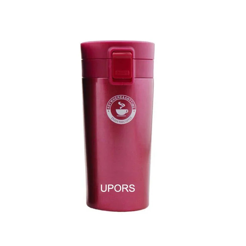 UPORS – tasse Thermos de voyage en acier inoxydable, pour café et thé, Premium, flacon sous vide, Thermos