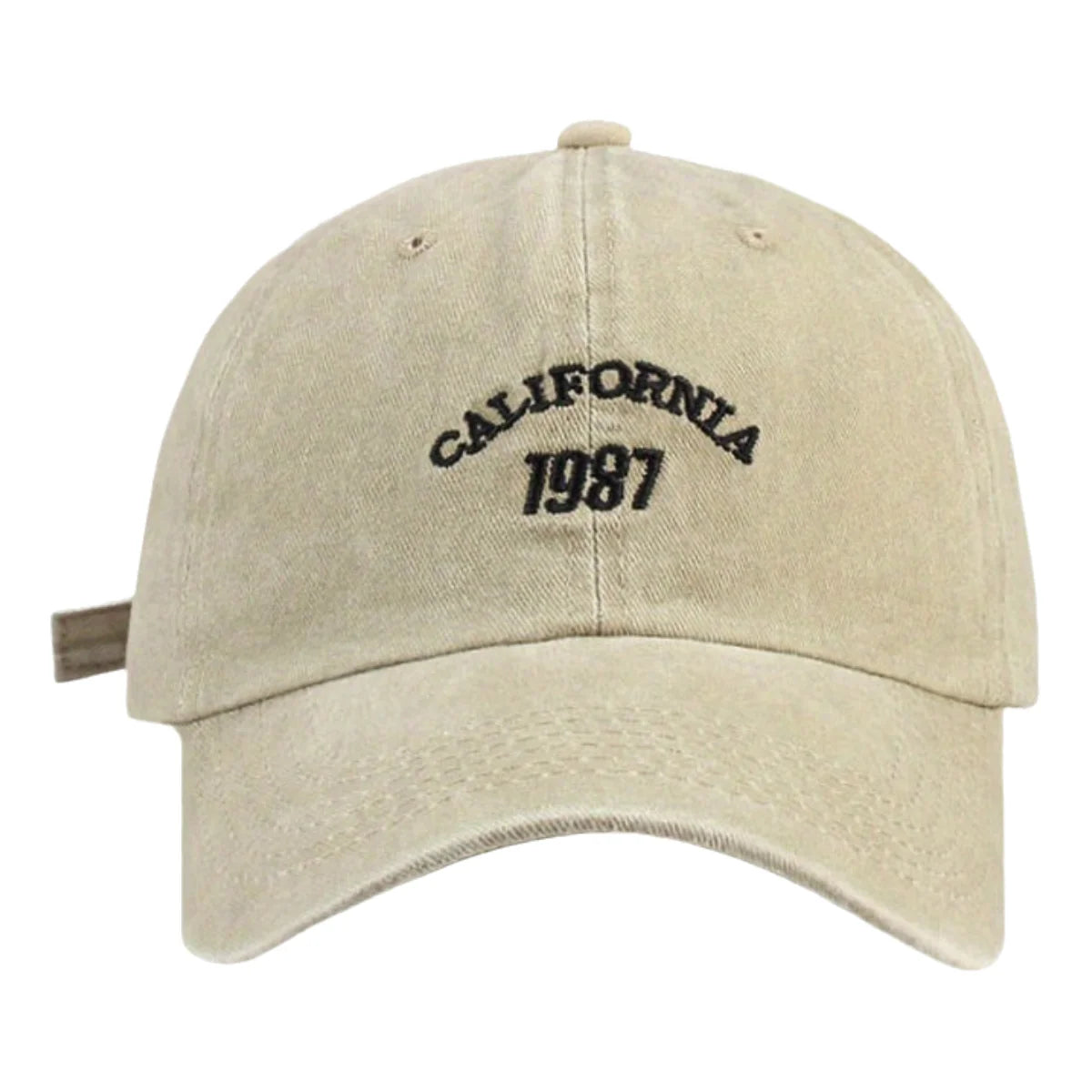 Chapeau de Baseball Vintage Délavé et Décontracté avec Lettres Brodées, Casquette en Denim Américain Solide, à la Mode, Polyvalent, pour Papa