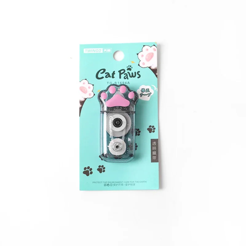 Mr. Paper – ruban correcteur griffe de chat mignon, 3 styles, créatif, grande capacité, fournitures scolaires mignonnes, papeterie, accessoires Kawaii