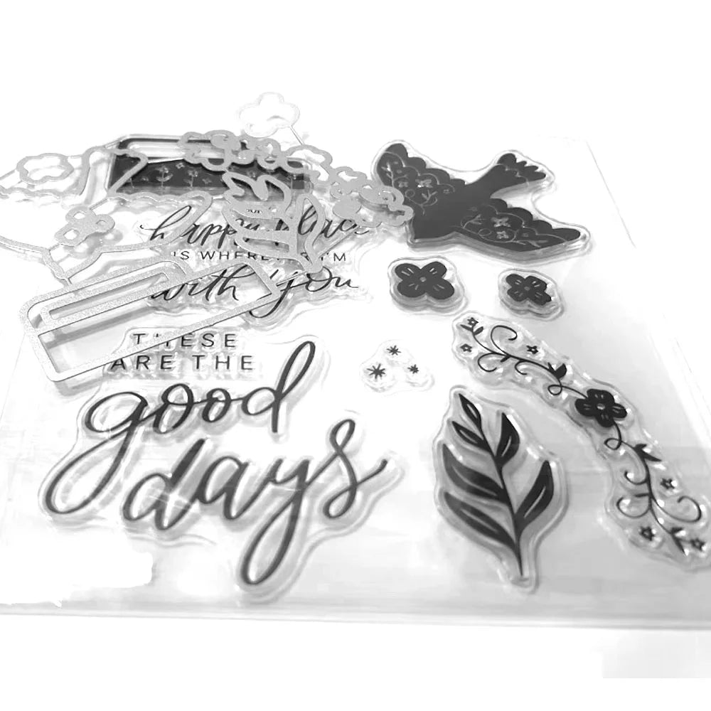 Ensemble complet de timbres et matrices de découpe spécialisés pour vos projets créatifs de Noë