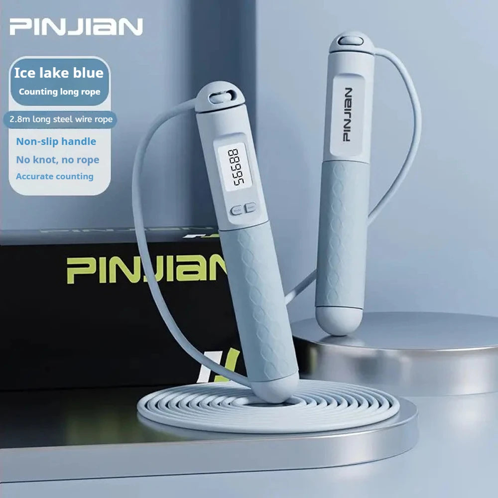 Corde à sauter sans corde avec compteur numérique pour un suivi précis de vos performances