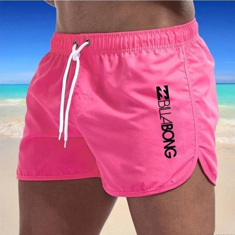 Short de plage d'été à séchage rapide pour hommes et femmes, court de course de fitness en plein air, short de surf multicolore