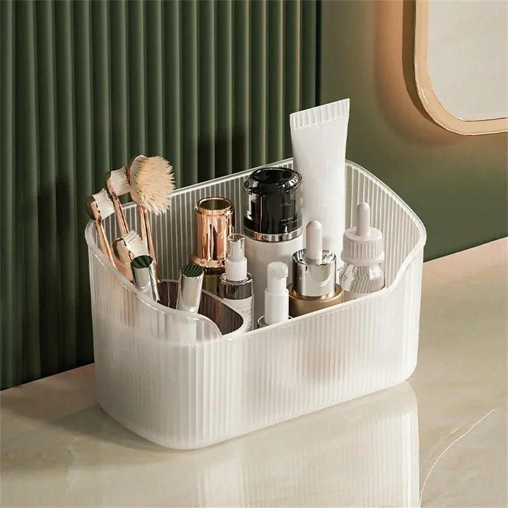 Boîte de Rangement en Plastique pour Maquillage et Cosmétiques, Organisateur de Bijoux, Vitrine, Conteneur Synchronisé