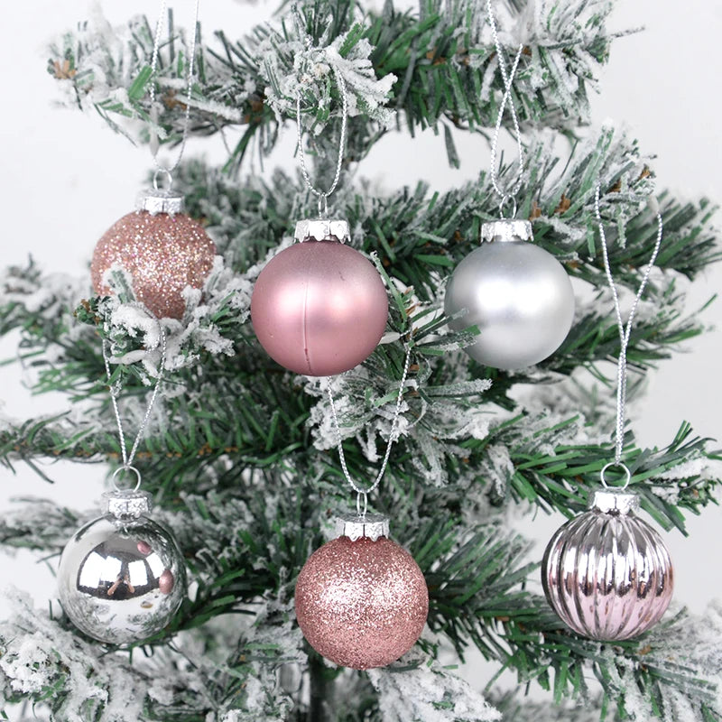 Ornements de boule de Noël pour la décoration de la maison, arbre de Noël 100, 2024 pièces