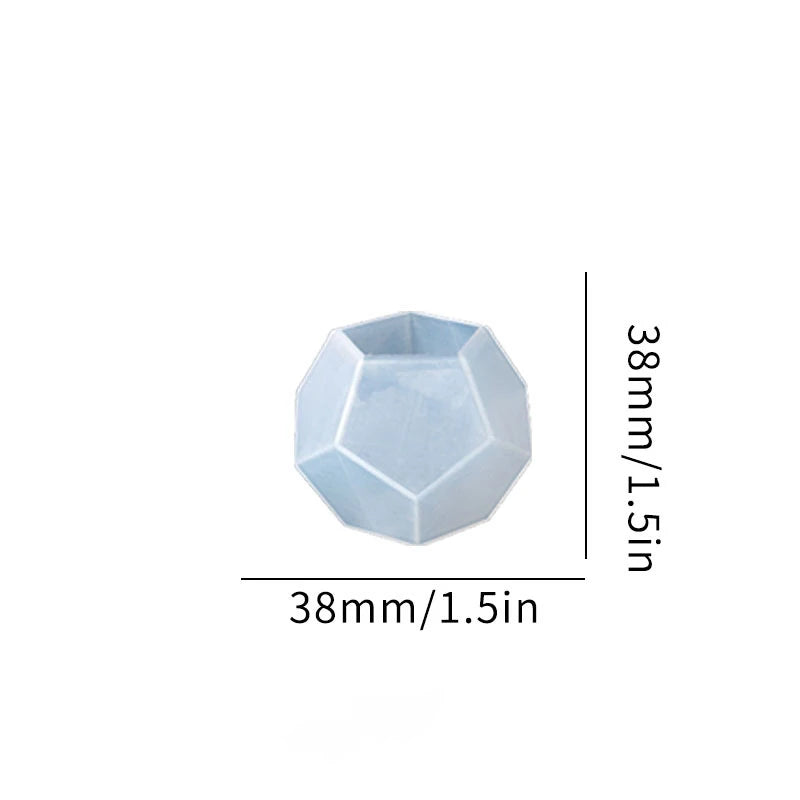 Moule en résine Cube cuboïde, cristal époxy, Silicone, bricolage de bijoux, pendentif, plateau de rangement, moule carré rectangulaire, accessoires de moulage