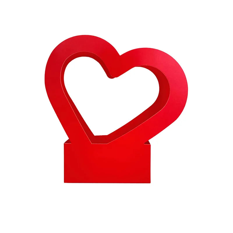 Coffret cadeau d'amour 5 pièces, boîte à fleurs d'amour portable pour la saint-valentin