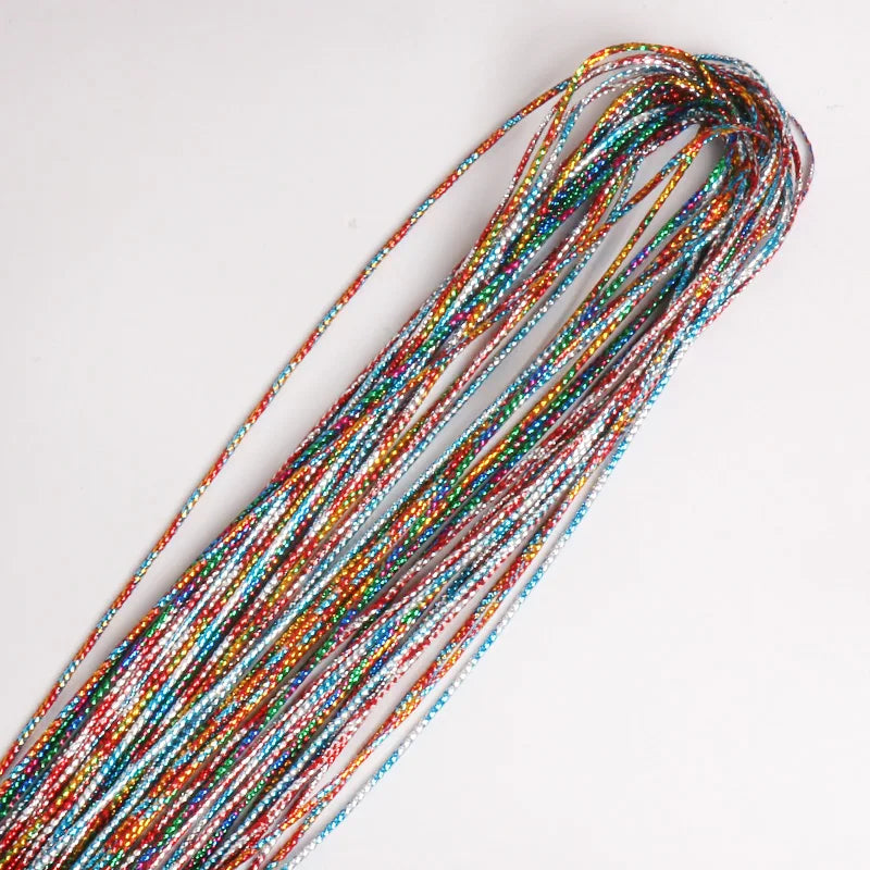 90 cm mélange coloré 4-30 pièces tresses de cheveux brins de corde pour tresses africaines filles bricolage queue de cheval tresses femmes style cheveux accessoires