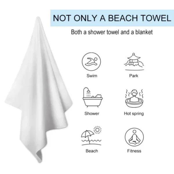 Serviette de plage motif papillon et fleur, protection solaire et coupe-vent, adaptée à la plage, piscine, camping, voyage, couverture de plage