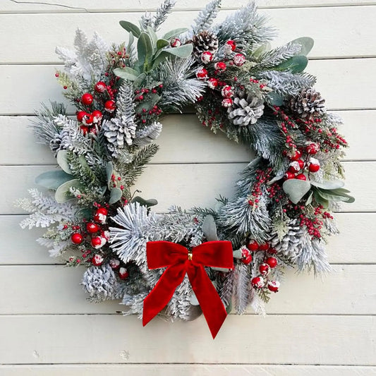 Décoration de nœud papillon de noël, 24 pièces