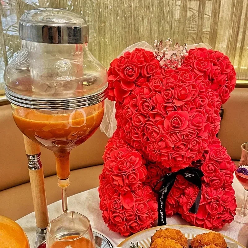 1000/100 pièces Mini mousse Rose tête artificielle Rose fleur bricolage