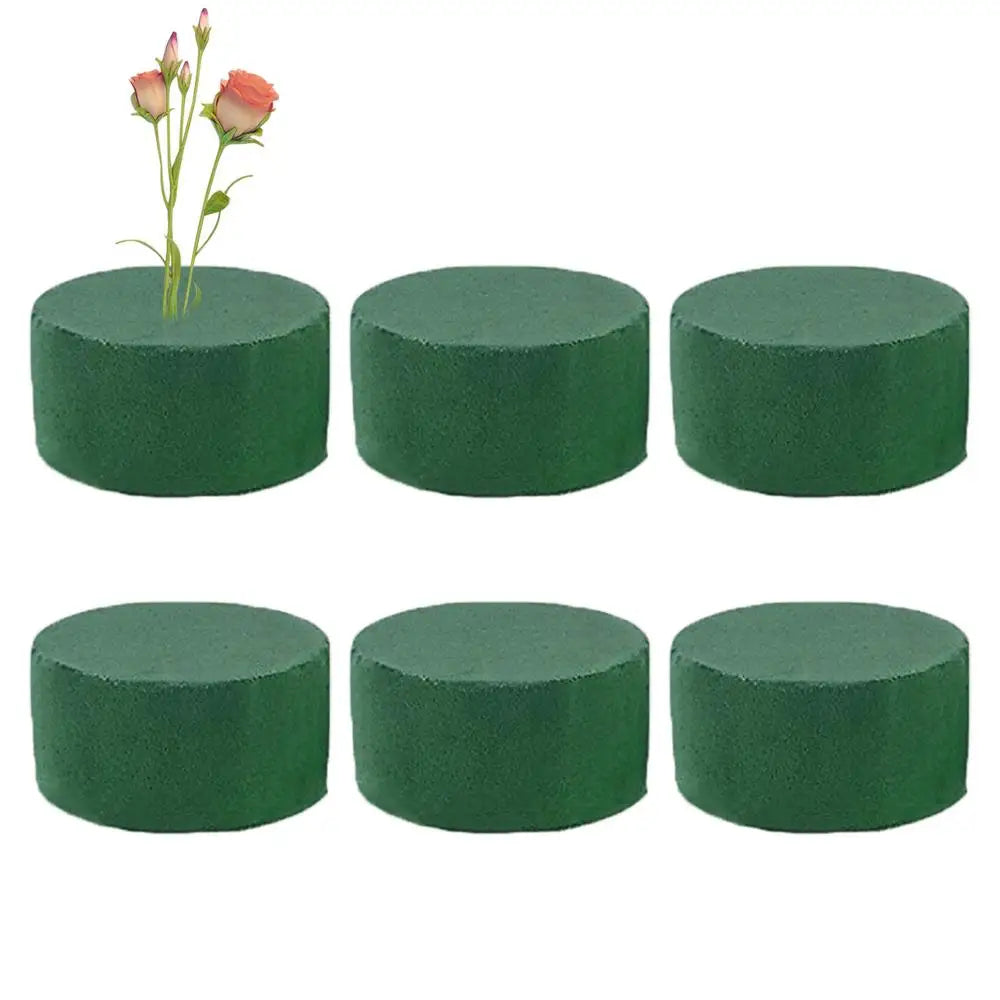 Blocs de mousse florale pour fleurs fraîches et artificielles, 6 pièces
