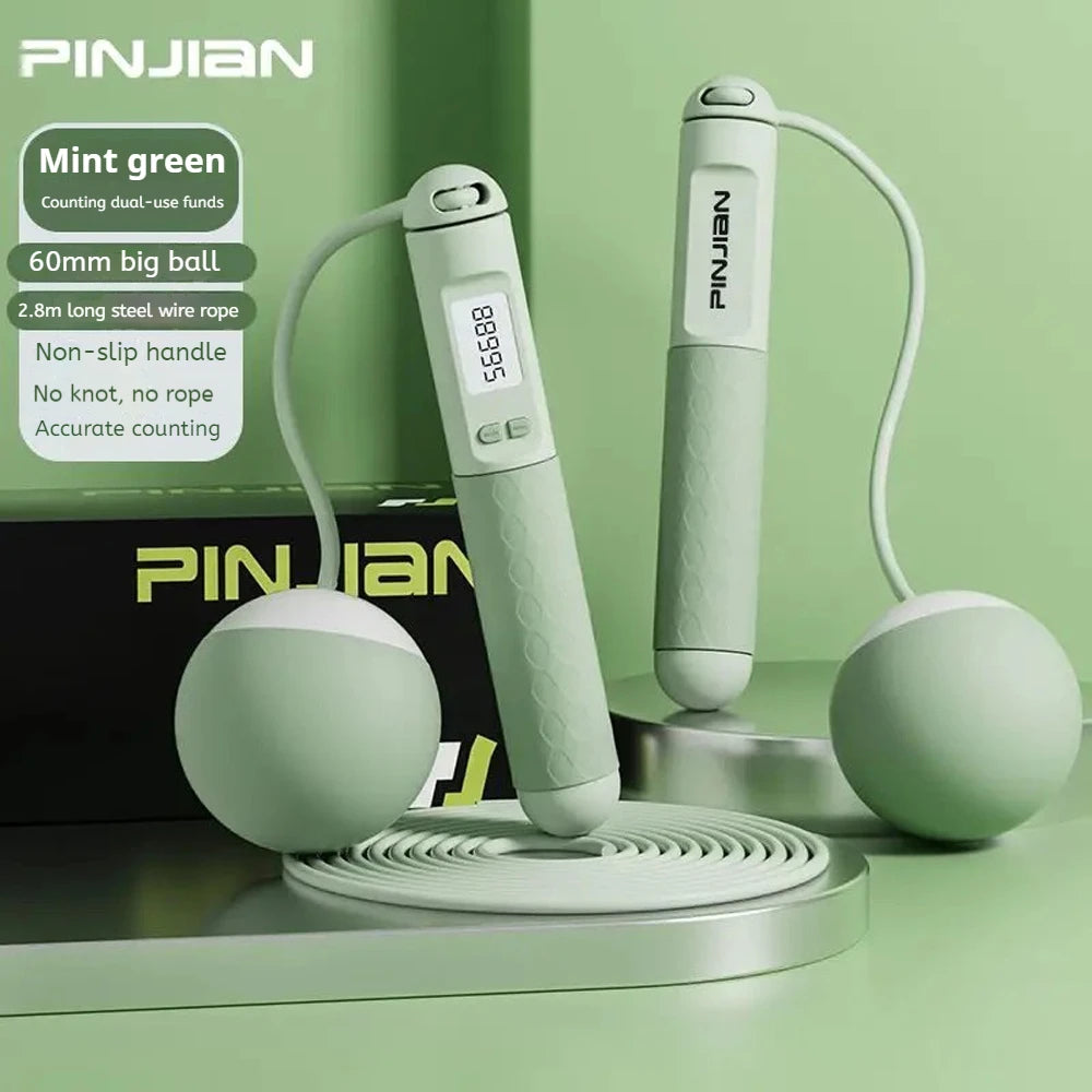 Corde à sauter sans corde avec compteur numérique pour un suivi précis de vos performances