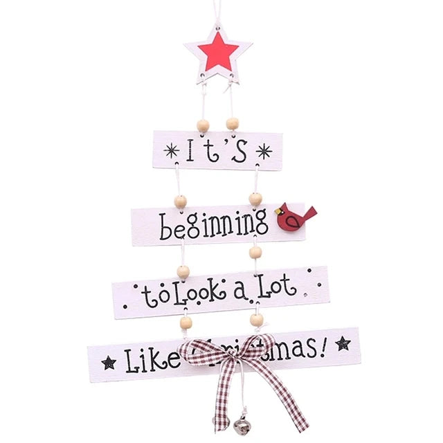 (1 pièce) décorations d'arbre de Noël blanches