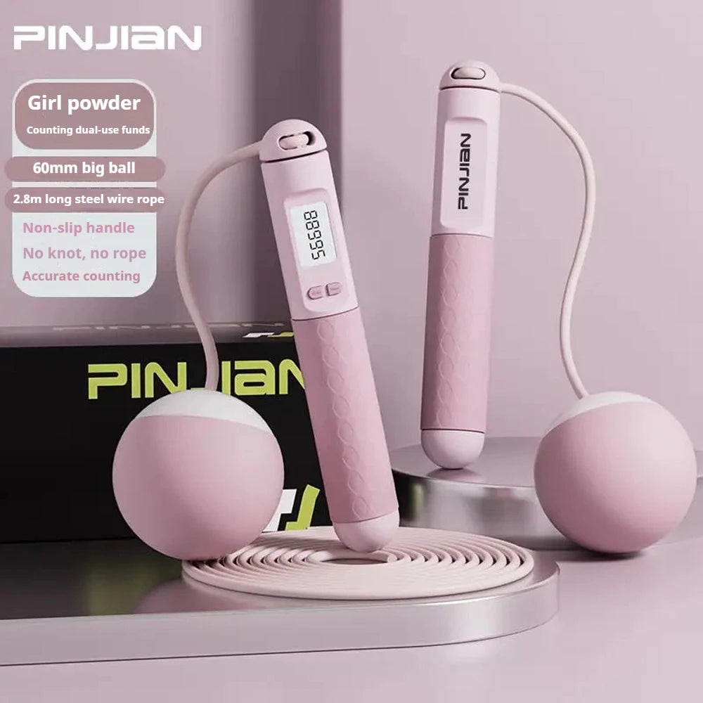 Corde à sauter sans corde avec compteur numérique pour un suivi précis de vos performances