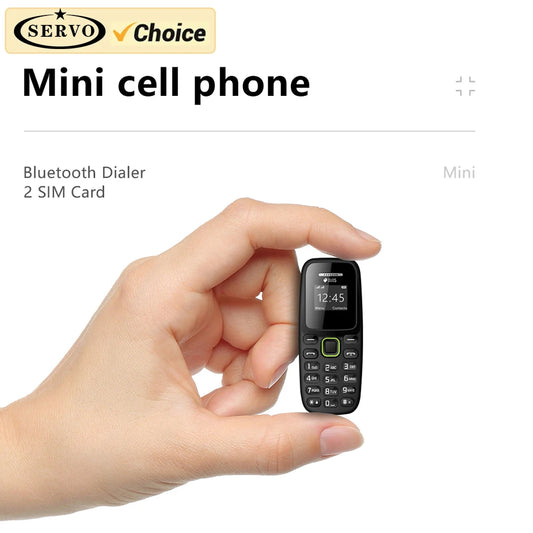 BM310 petits téléphones mobiles débloqués Bluetooth écouteur téléphone faible rayonnement enregistrement d'appel automatique double SIM petit téléphone portable