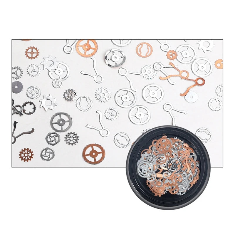 Lune étoile pour résine époxy moule papier remplissage matériel or argent résine Pigment bricolage D0LC