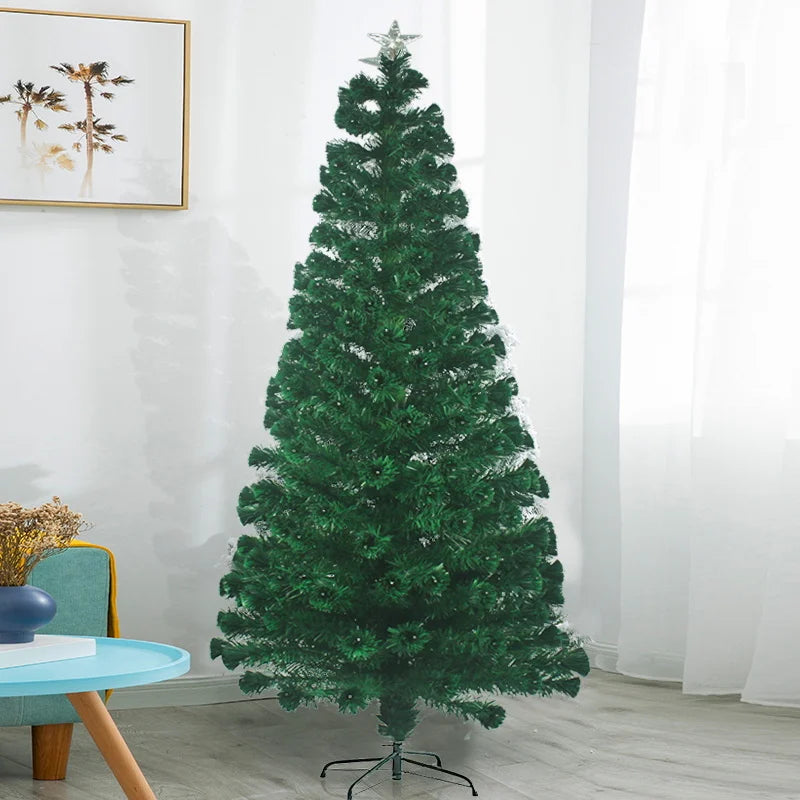 90 cm-240 cm arbre de noël PVC arbre vert arbre artificiel de noël, arbre de noël intérieur extérieur bricolage arbre de noël