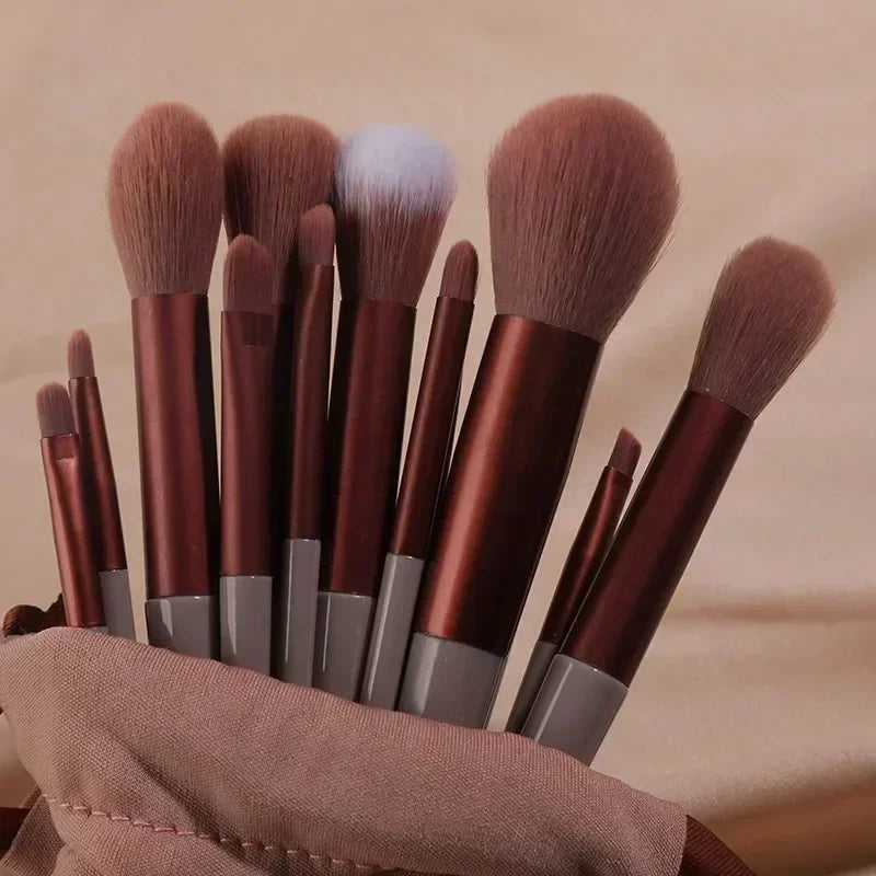 Ensemble de pinceaux de maquillage professionnels, kit d'outils de brosse de maquillage, fard à barrage, eye-liner, cosmétiques, 3 pièces, 13 pièces, 22 pièces