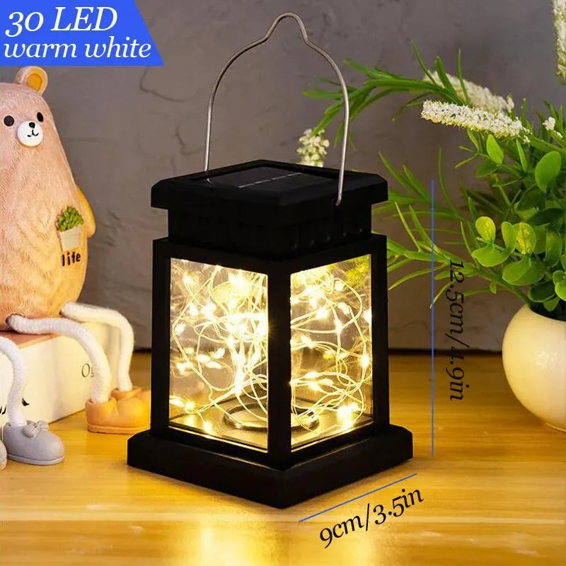 Lanternes solaires à LED pour extérieur, panneau de sol, bougie Terraza, extérieur, intérieur, balcon, oiseaux, décoration d'éclairage pour jardin