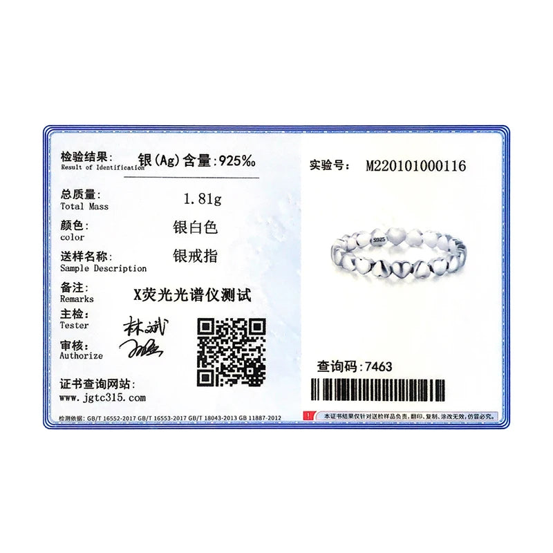 Bague en forme de cœur - argent bijoux d'amour éternel, cadeau de saint valentin, tendance