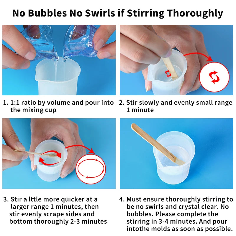 Kit de résine époxy transparente 1:1, haute brillance et bulles, fournitures d'art gratuites pour revêtement et moulage, fabrication de bijoux artisanaux à faire soi-même